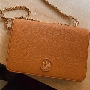 Tory Burch tan cross body